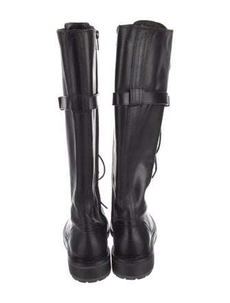 Ann Demeulemeester Leather Lace-Up Boots