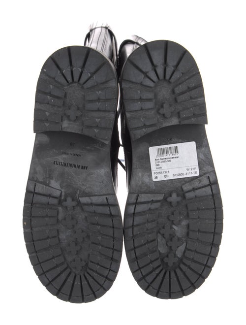 Ann Demeulemeester Leather Lace-Up Boots