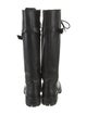 Ann Demeulemeester Leather Combat Boots