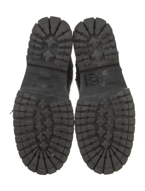 Ann Demeulemeester Leather Combat Boots