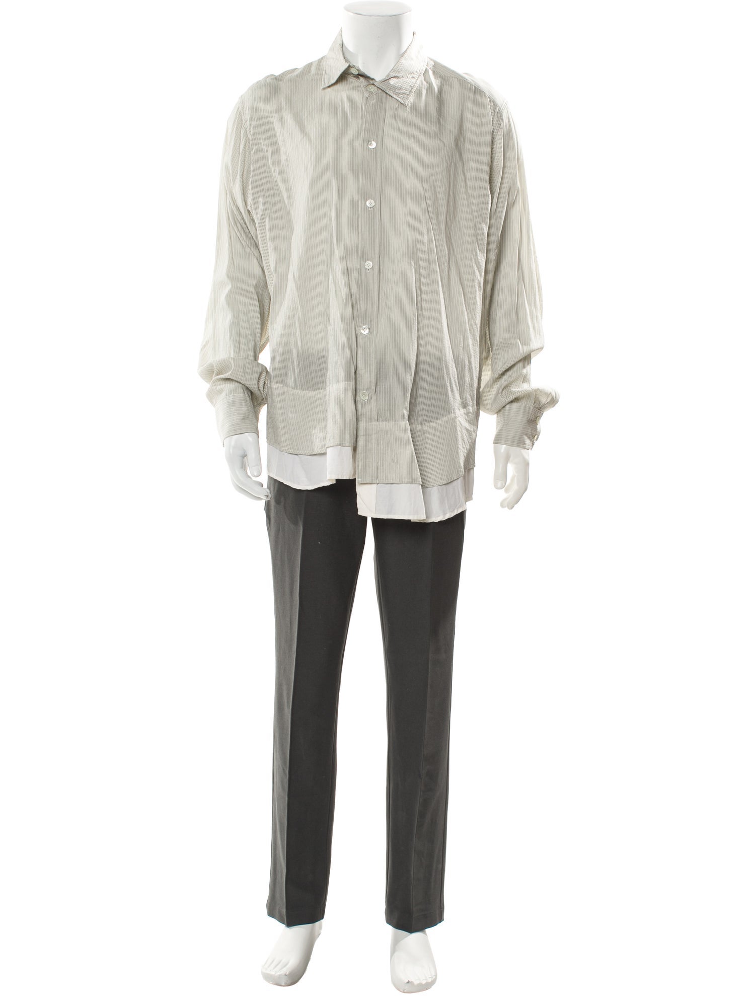 Ann Demeulemeester Vintage Asymmetrical Shirt