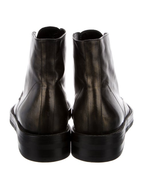Ann Demeulemeester Leather Lace-Up Boots