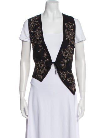 Ann Demeulemeester Late 2000's - Early 2010's Virgin Wool Vest