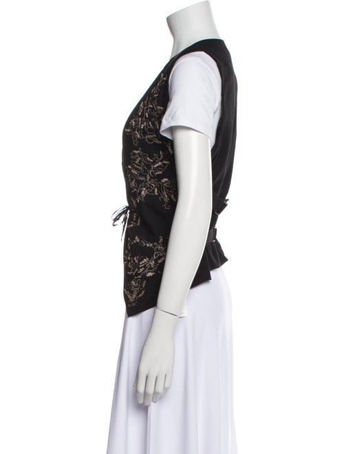 Ann Demeulemeester Late 2000's - Early 2010's Virgin Wool Vest