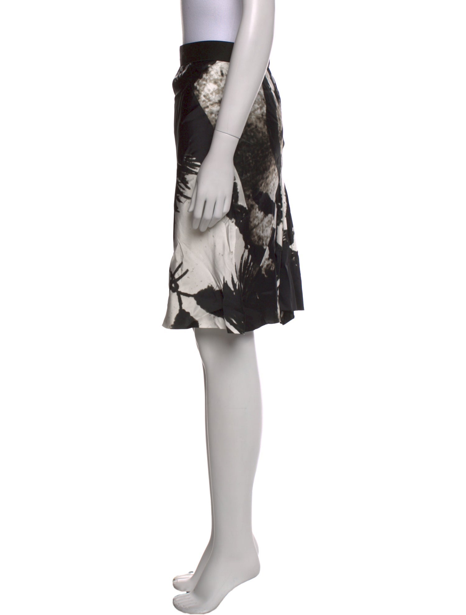 Ann Demeulemeester Silk Knee-Length Skirt