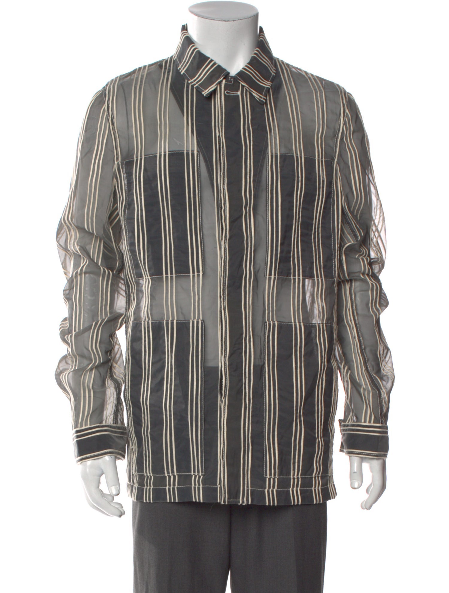Ann Demeulemeester 2010's Striped Shirt
