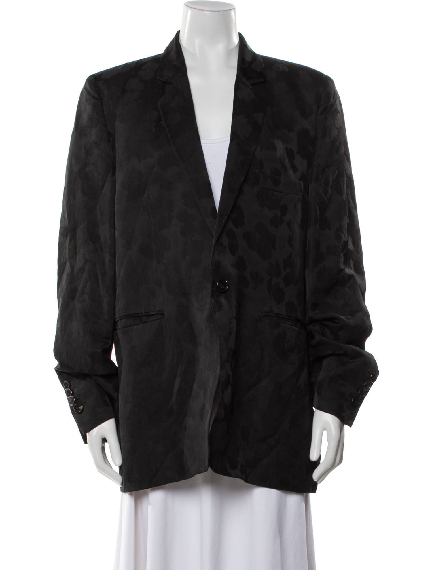 Ann Demeulemeester Silk Evening Jacket