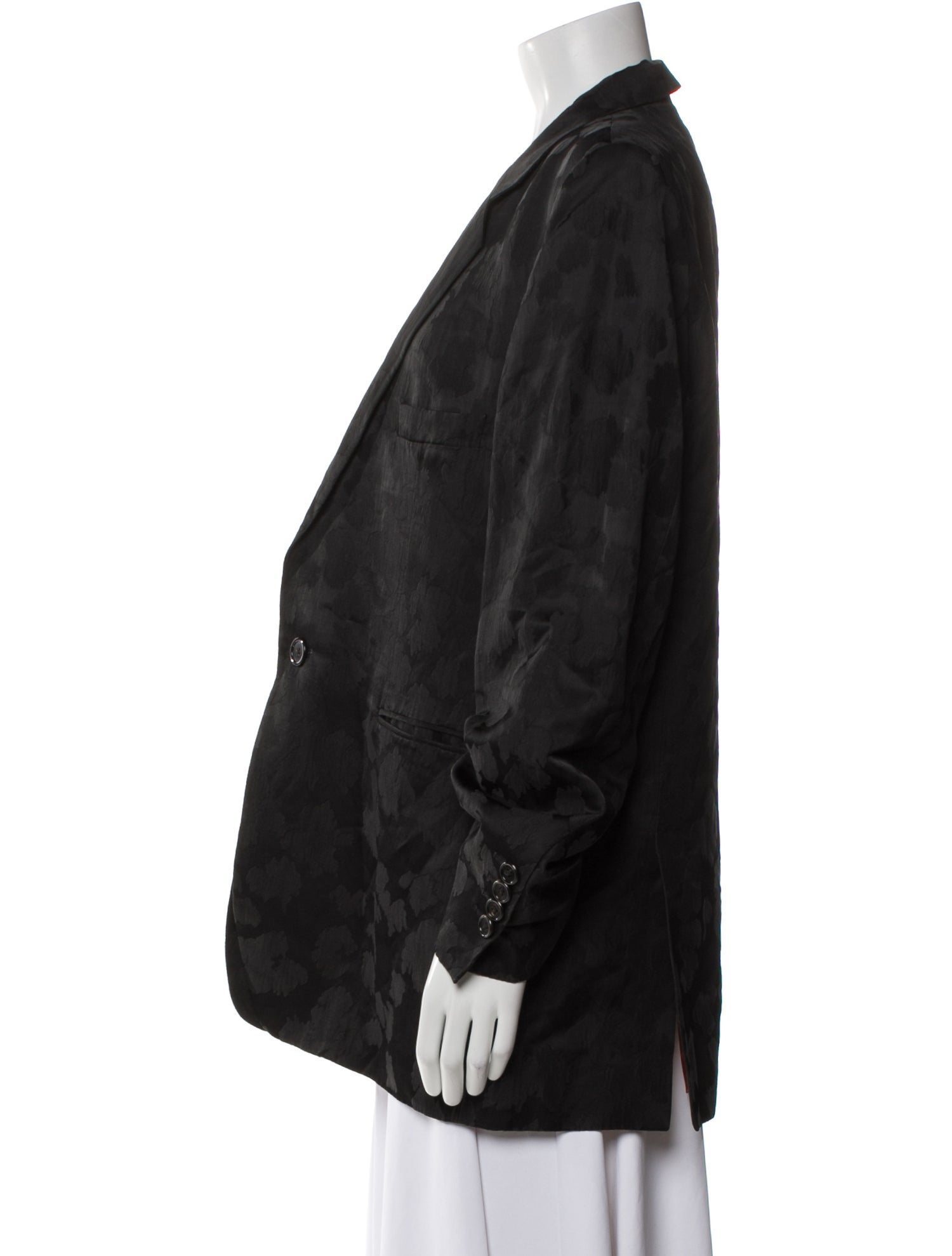 Ann Demeulemeester Silk Evening Jacket