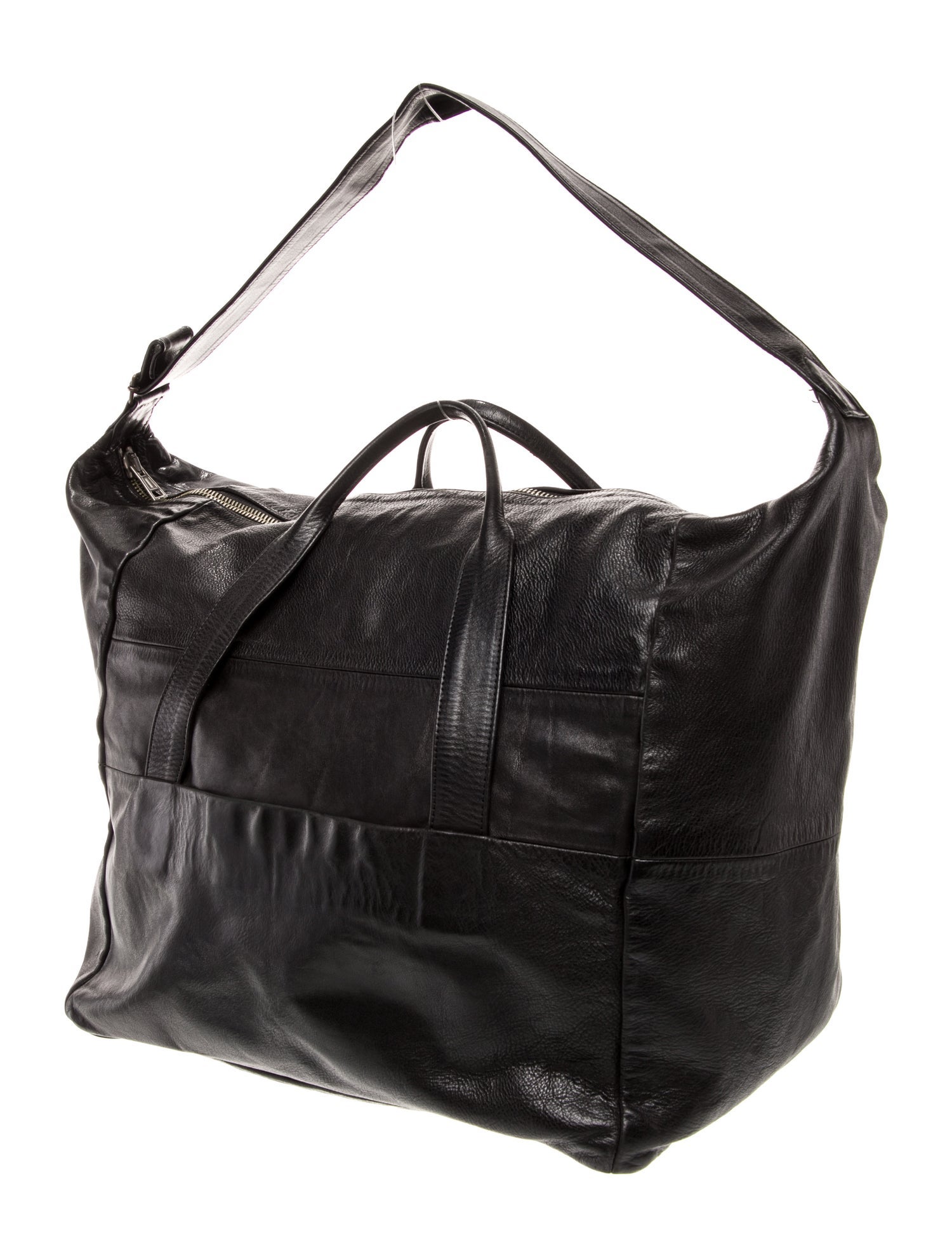 Ann Demeulemeester Leather Top Handle Bag