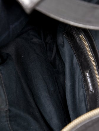 Ann Demeulemeester Leather Top Handle Bag