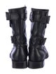 Ann Demeulemeester Leather Combat Boots
