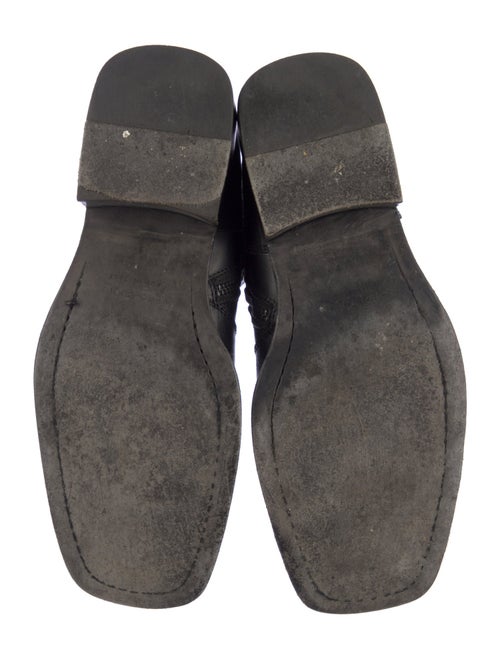 Ann Demeulemeester Leather Combat Boots