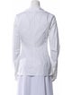 Ann Demeulemeester V-Neck Long Sleeve Button-Up Top