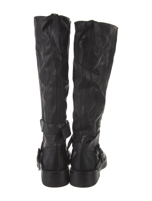 Ann Demeulemeester Leather Lace-Up Boots