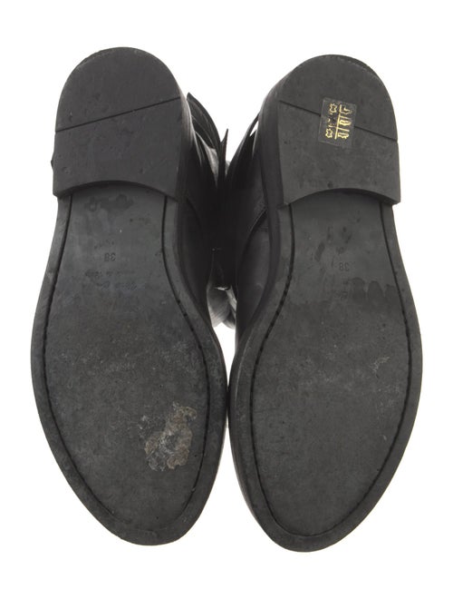 Ann Demeulemeester Leather Lace-Up Boots