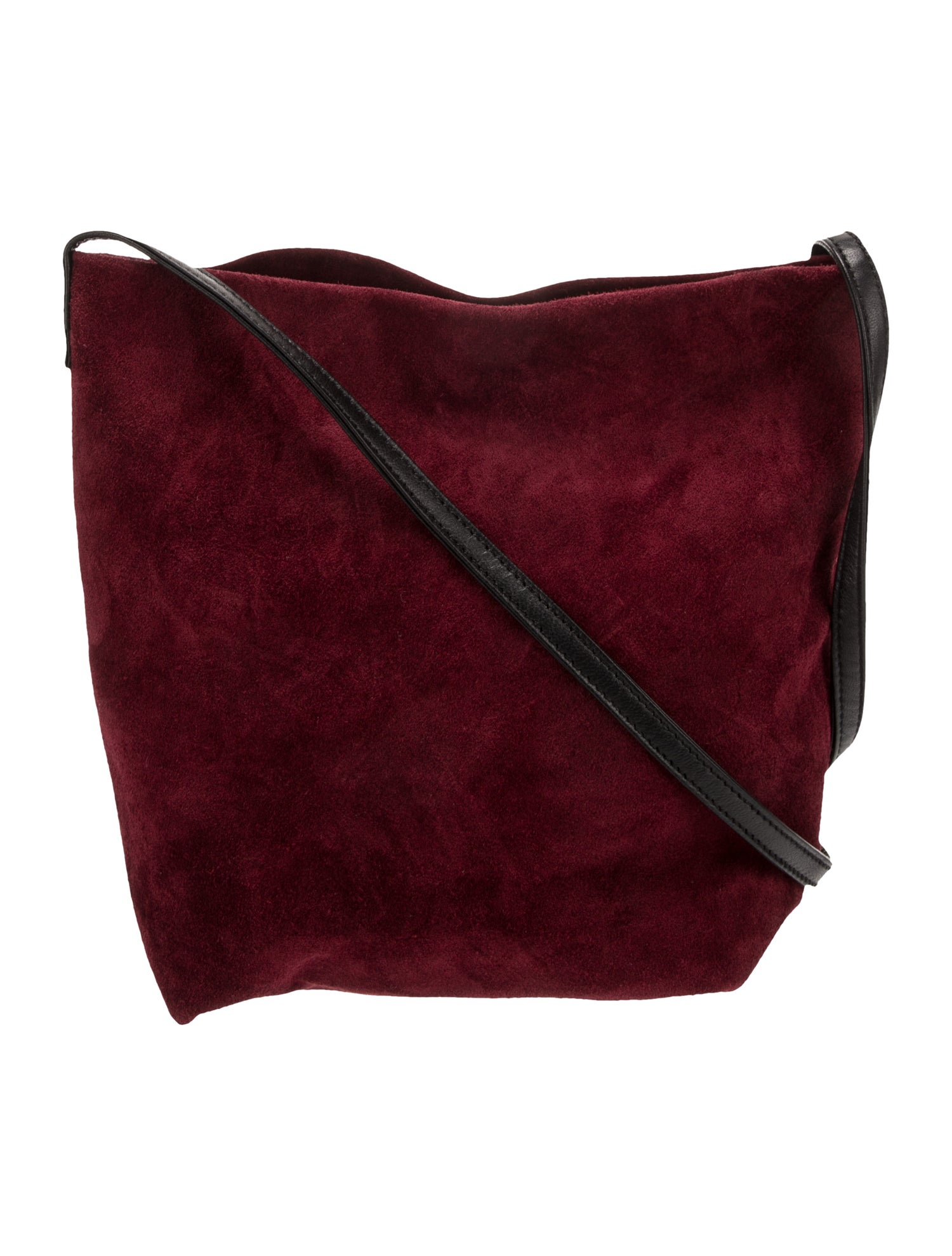 Ann Demeulemeester Suede Messenger Bag