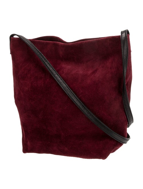 Ann Demeulemeester Suede Messenger Bag