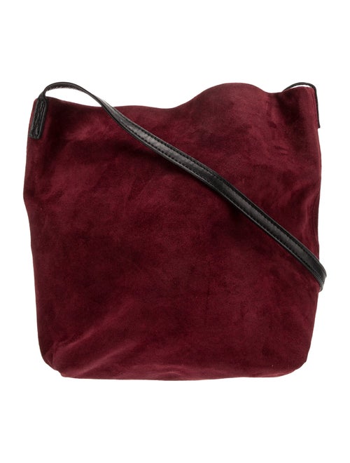 Ann Demeulemeester Suede Messenger Bag