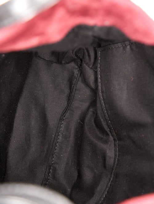 Ann Demeulemeester Suede Messenger Bag