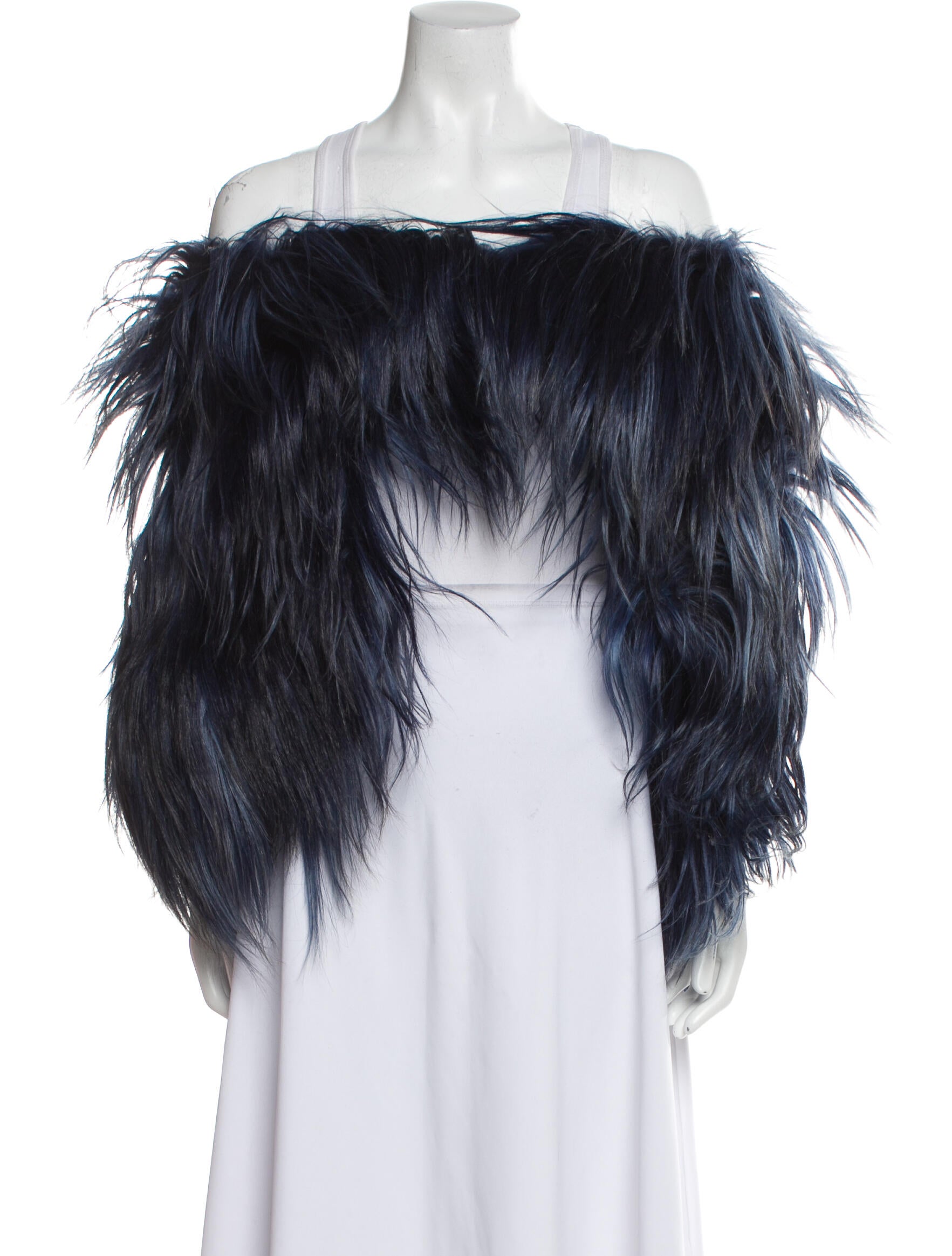 Ann Demeulemeester Goat Fur Fur Jacket
