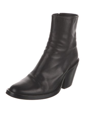 Ann Demeulemeester Leather Boots
