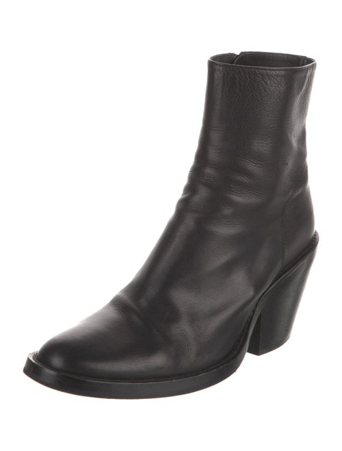Ann Demeulemeester Leather Boots