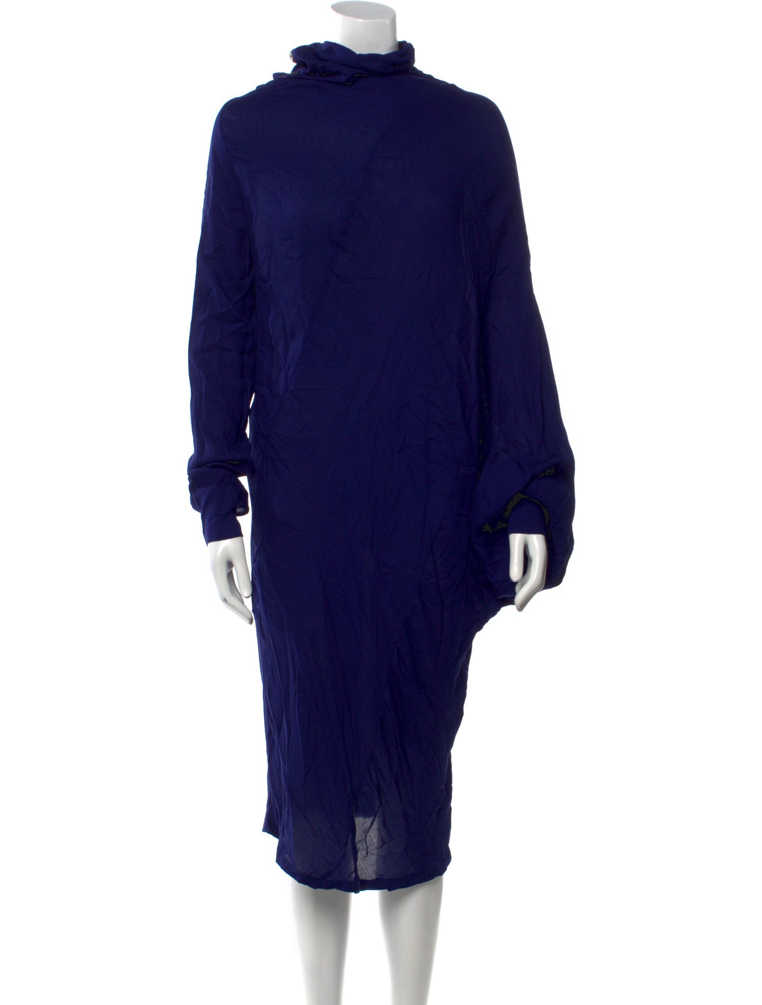 Ann Demeulemeester Turtleneck Knee-Length Dress