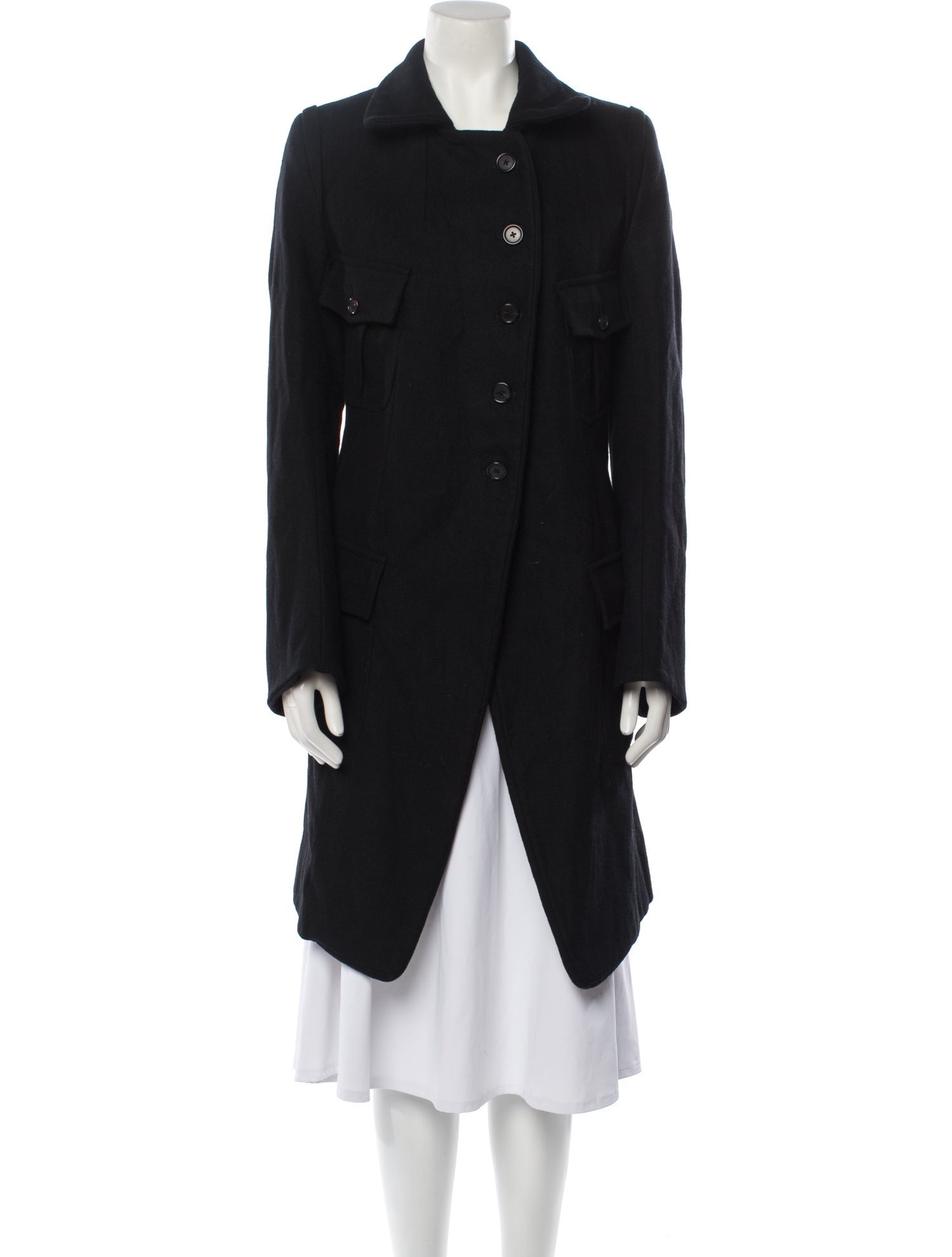 Ann Demeulemeester Virgin Wool Coat