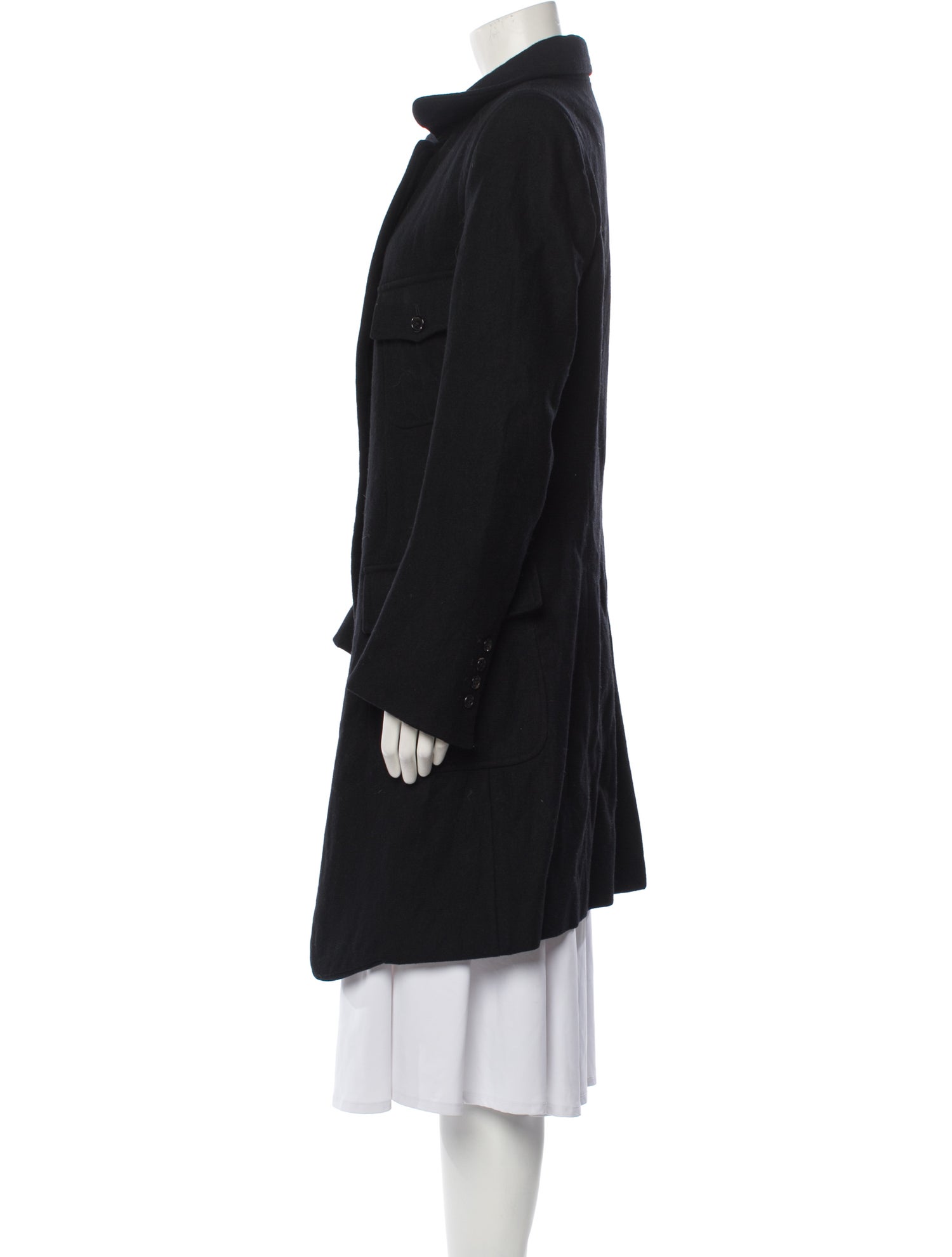Ann Demeulemeester Virgin Wool Coat