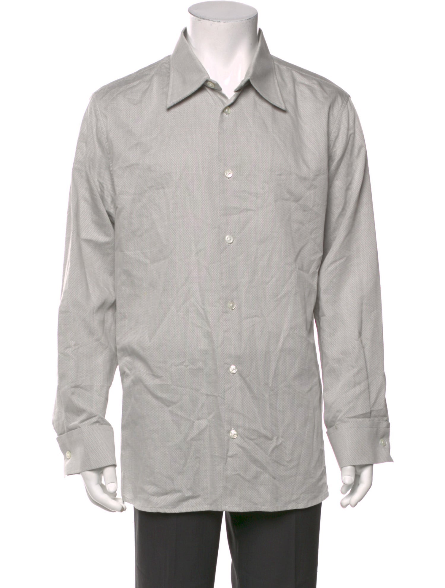 Ann Demeulemeester Printed Long Sleeve Shirt