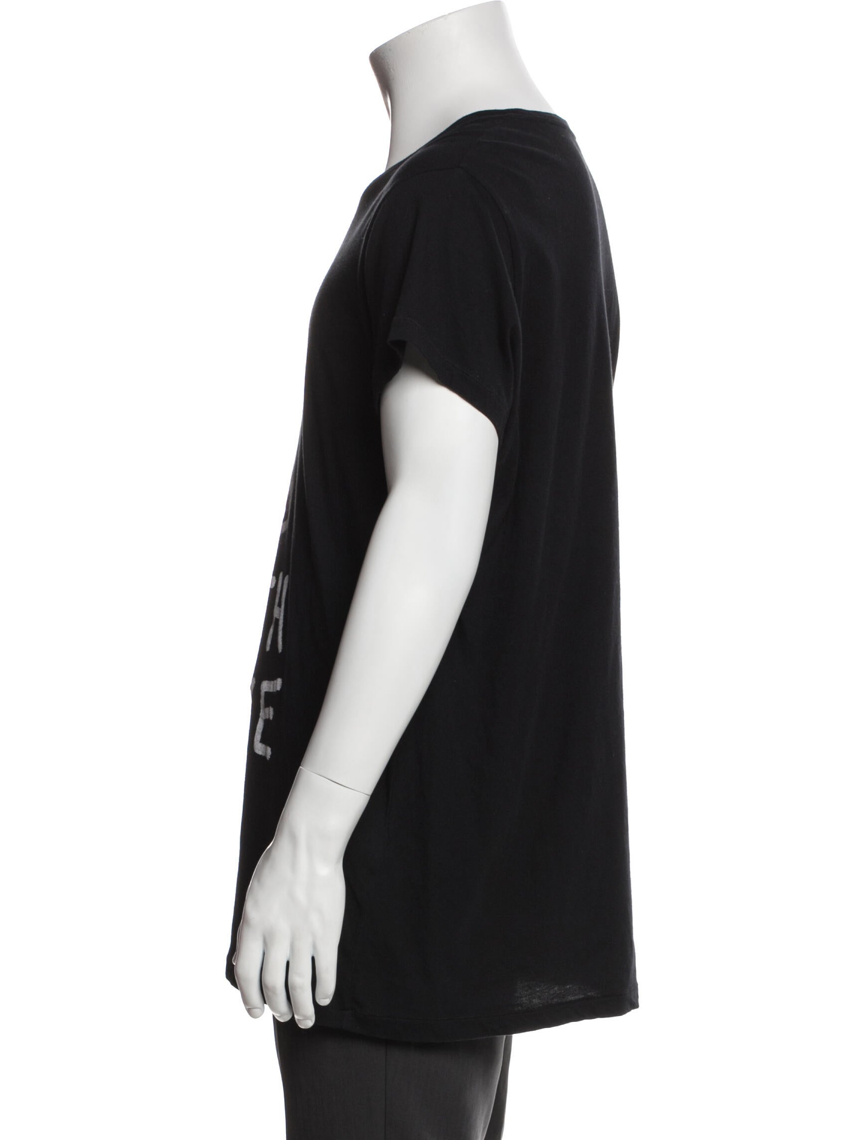 Ann Demeulemeester Graphic Print Crew Neck T-Shirt
