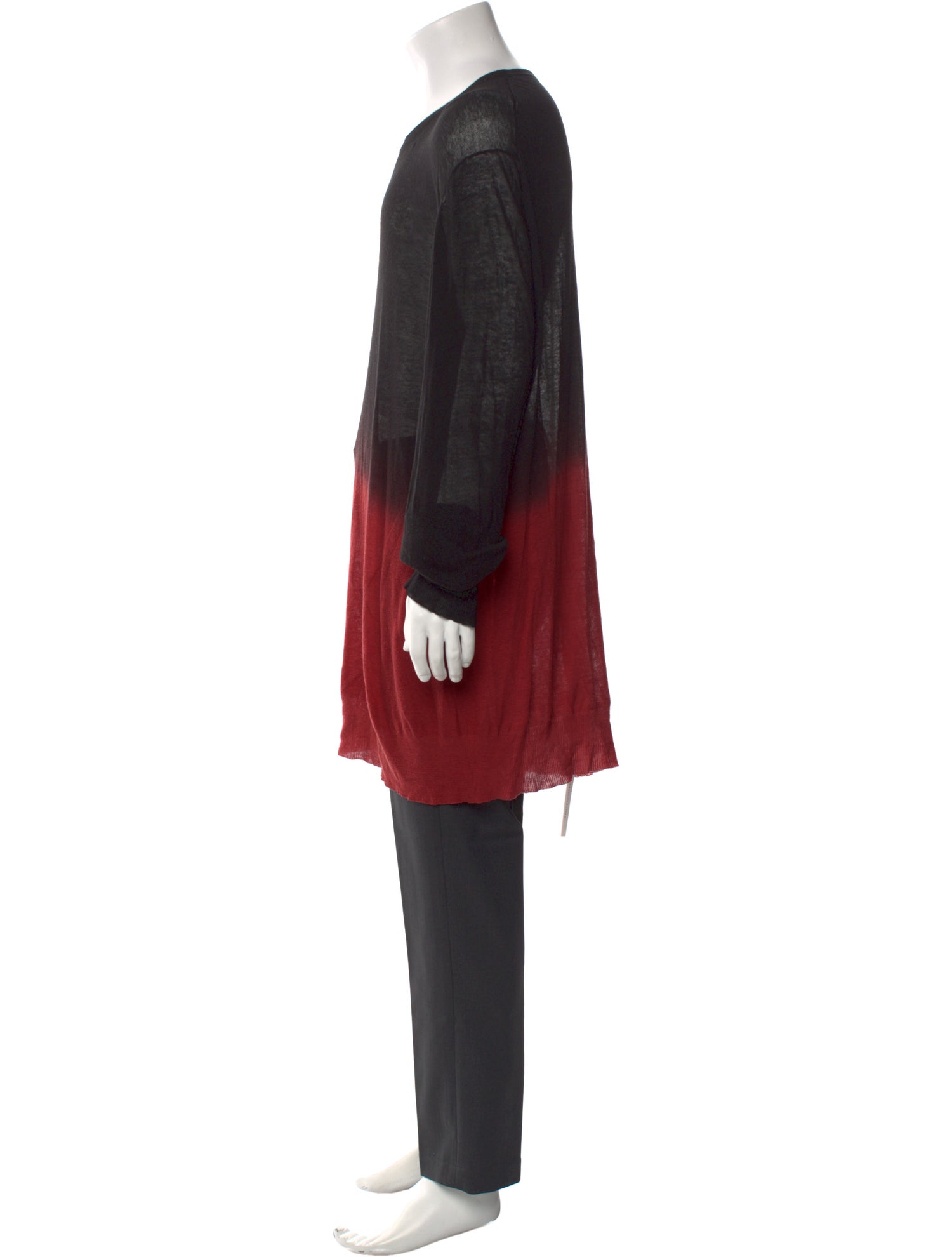 Ann Demeulemeester Crew Neck Long Sleeve Pullover