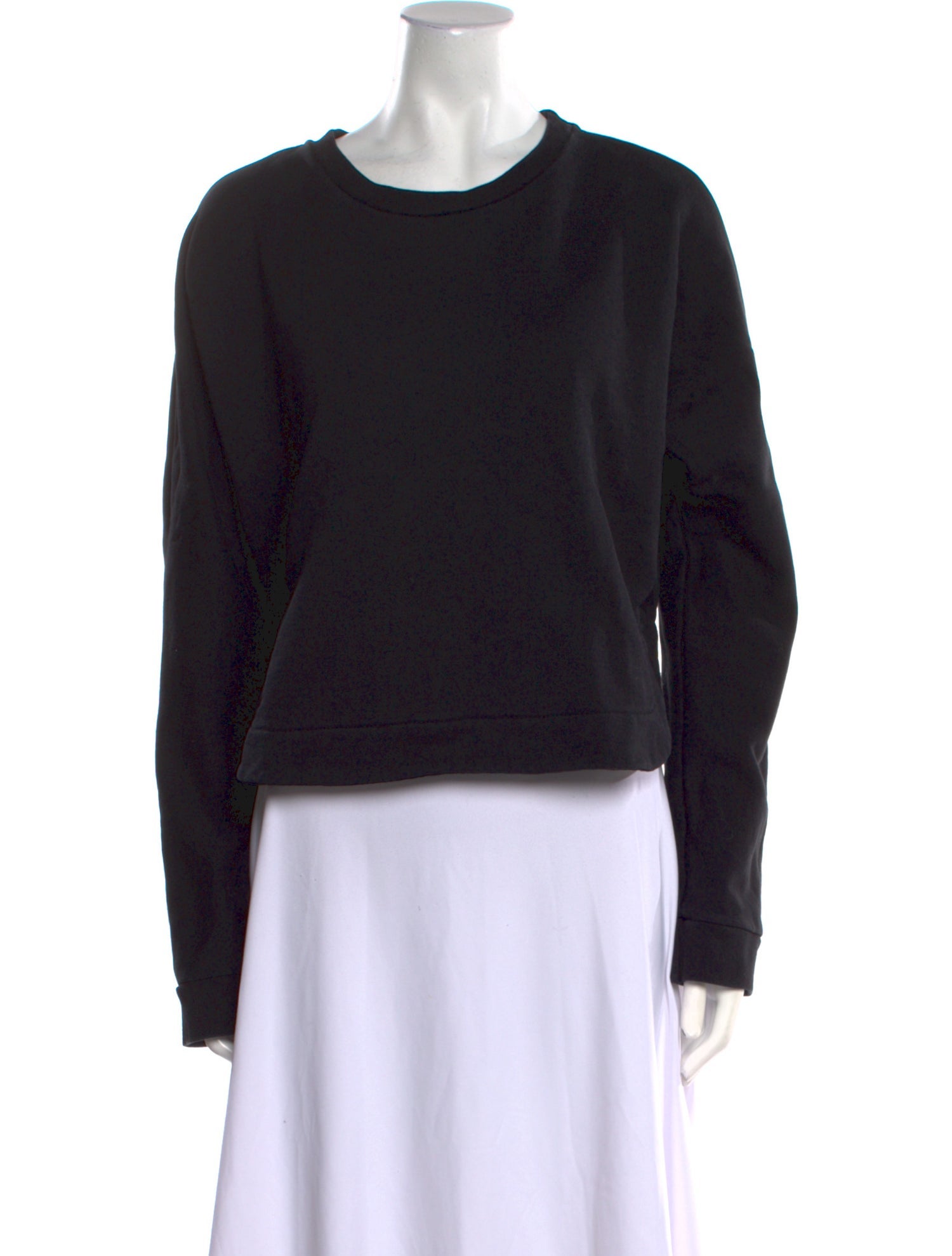 Ann Demeulemeester Crew Neck Long Sleeve Sweatshirt