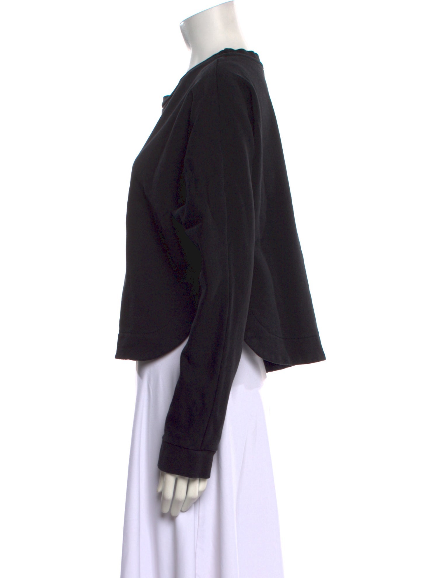 Ann Demeulemeester Crew Neck Long Sleeve Sweatshirt