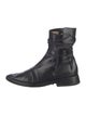 Ann Demeulemeester Leather Combat Boots