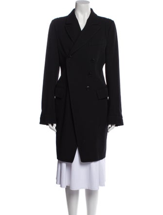 Ann Demeulemeester Wool Trench Coat