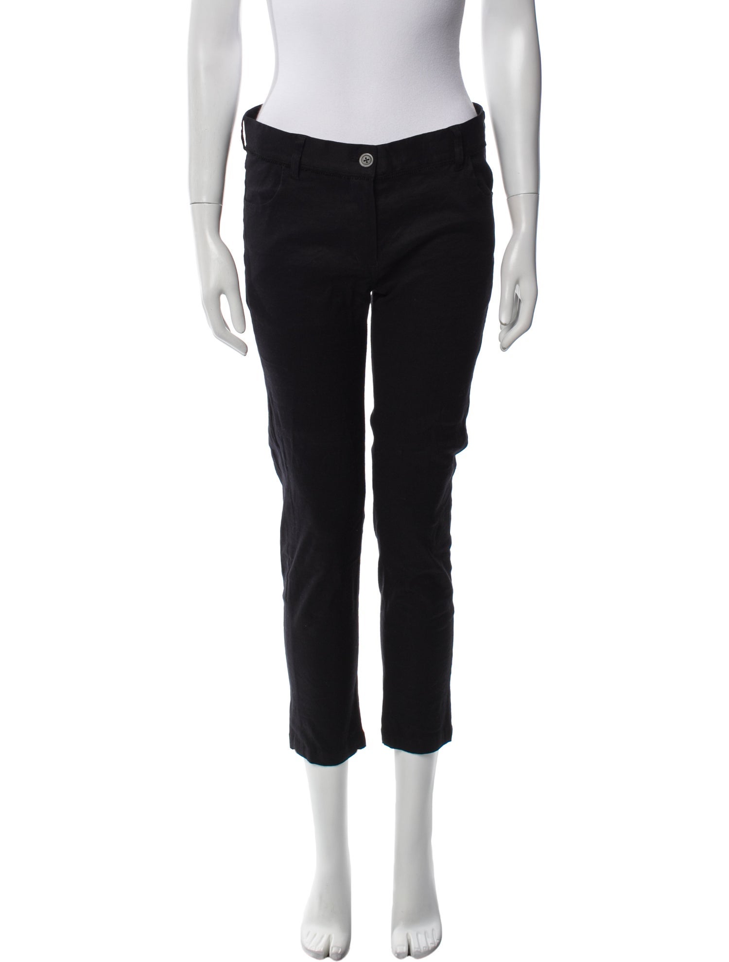 Ann Demeulemeester Linen Straight Leg Pants
