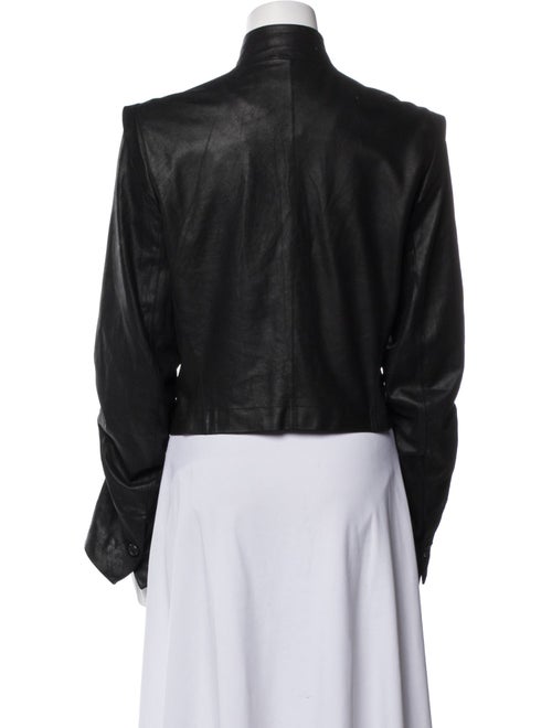 Ann Demeulemeester 2000's Leather Utility Jacket
