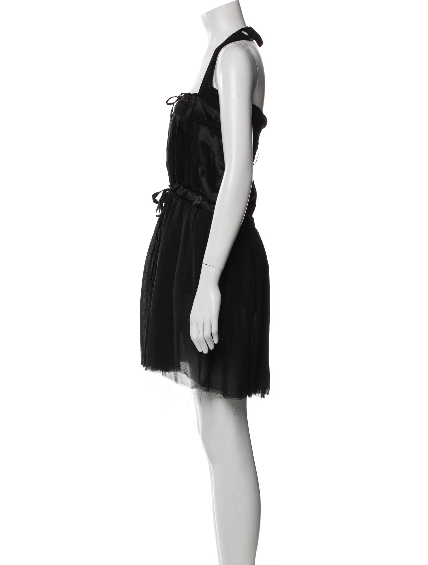 Ann Demeulemeester Silk Mini Dress