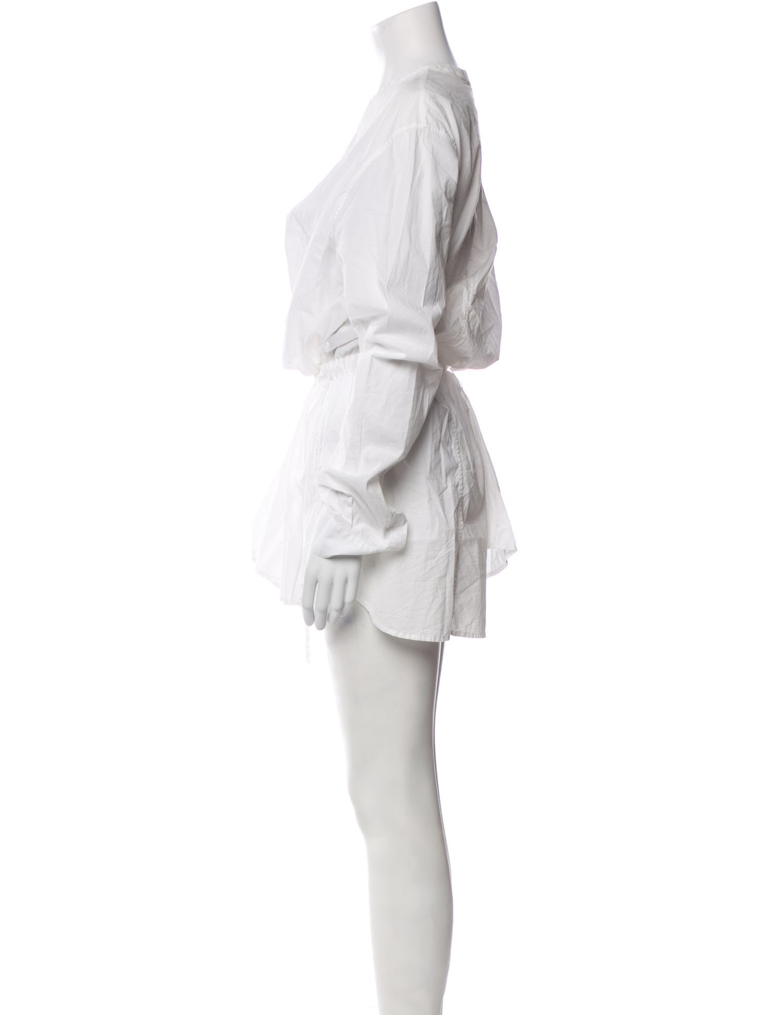 Ann Demeulemeester V-Neck Mini Dress