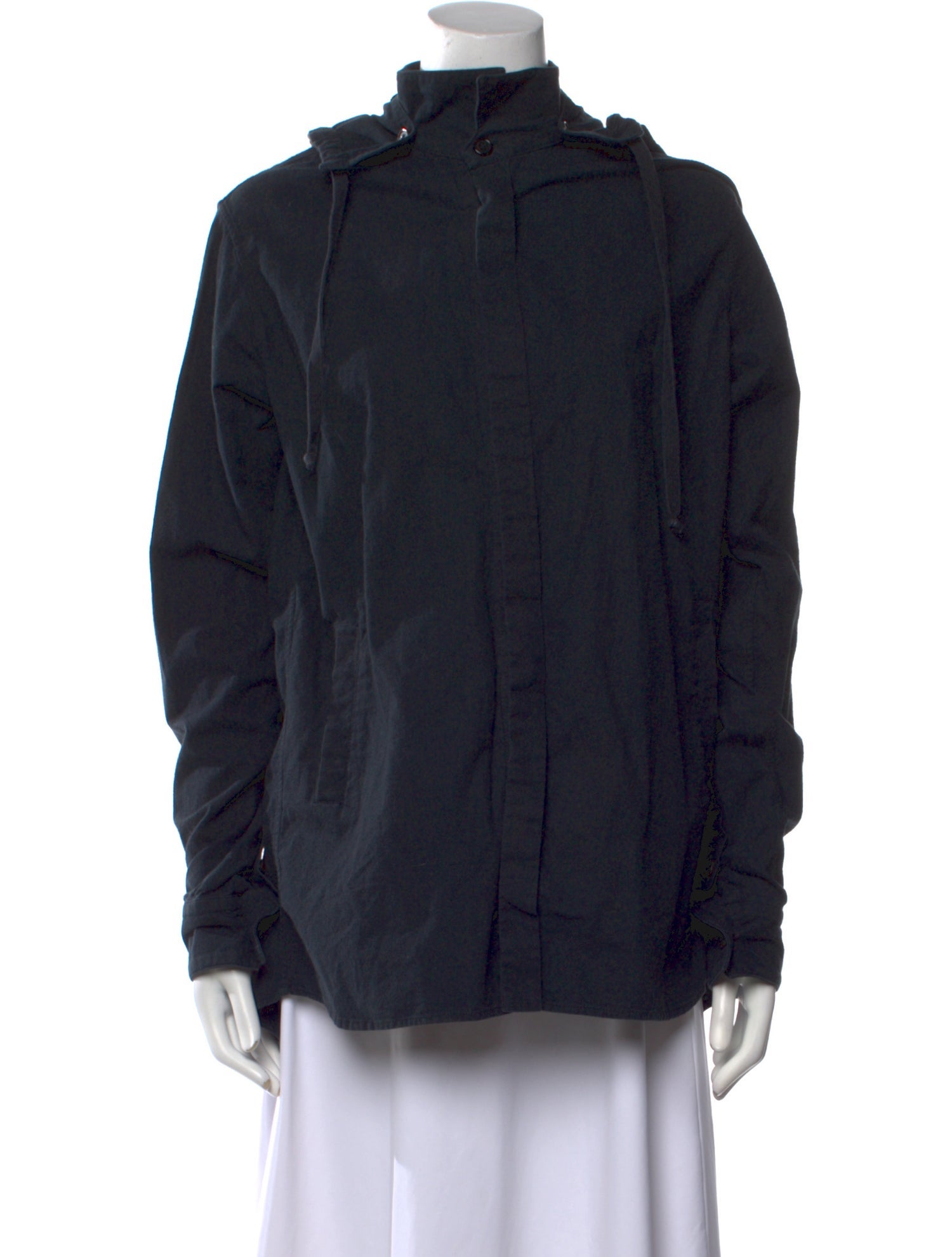 Ann Demeulemeester Mock Neck Long Sleeve Sweatshirt