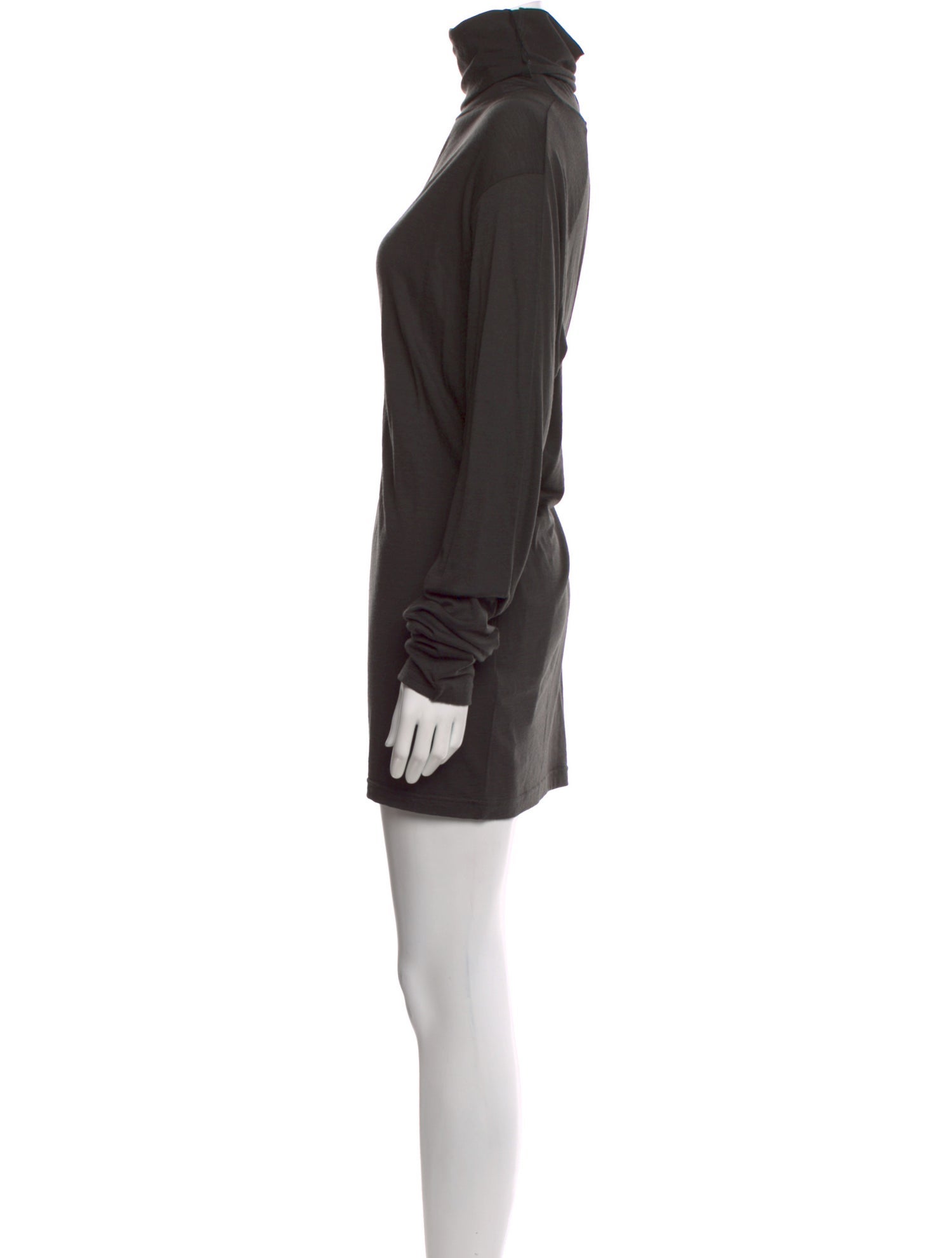 Ann Demeulemeester Wool Mini Dress
