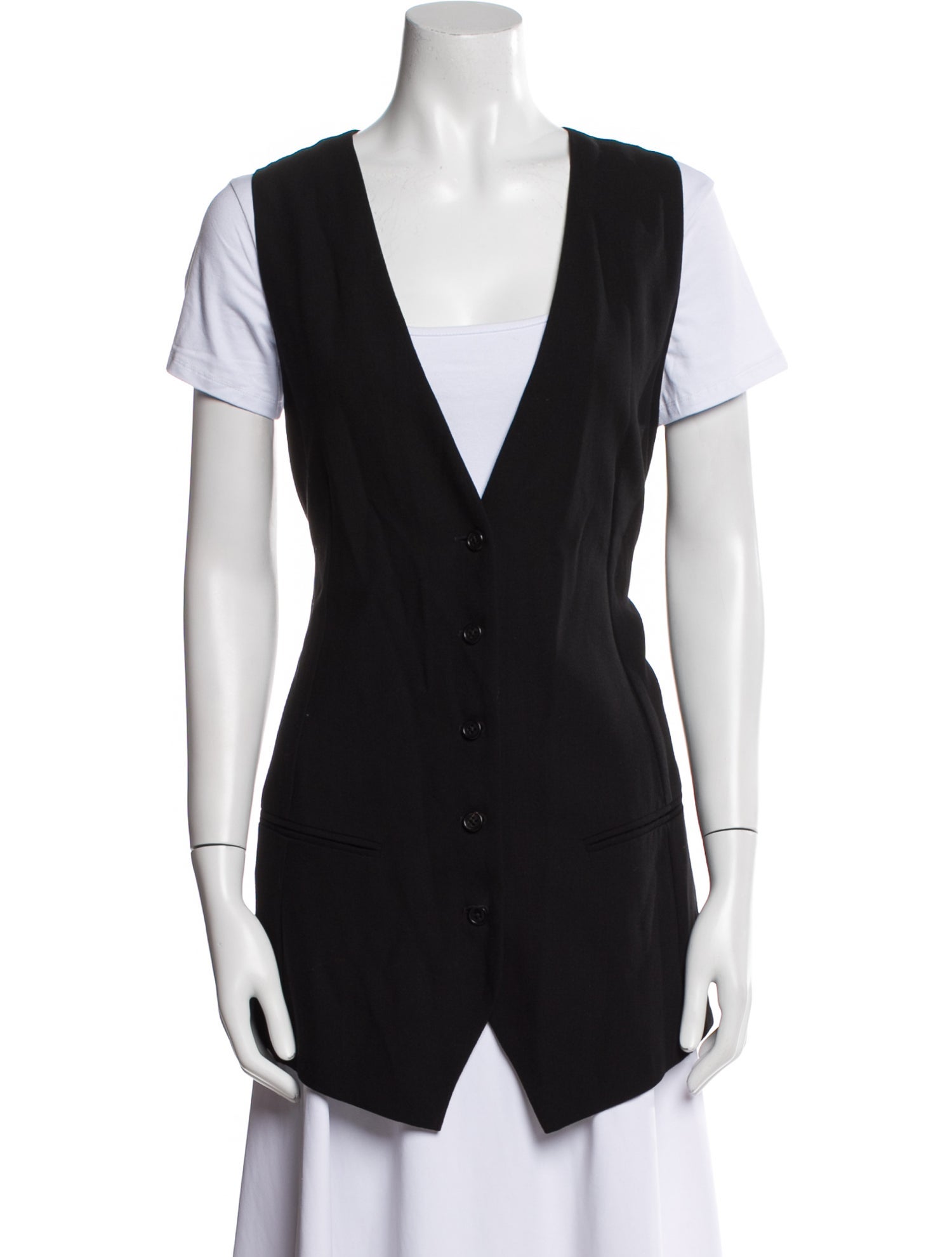 Ann Demeulemeester Virgin Wool Vest