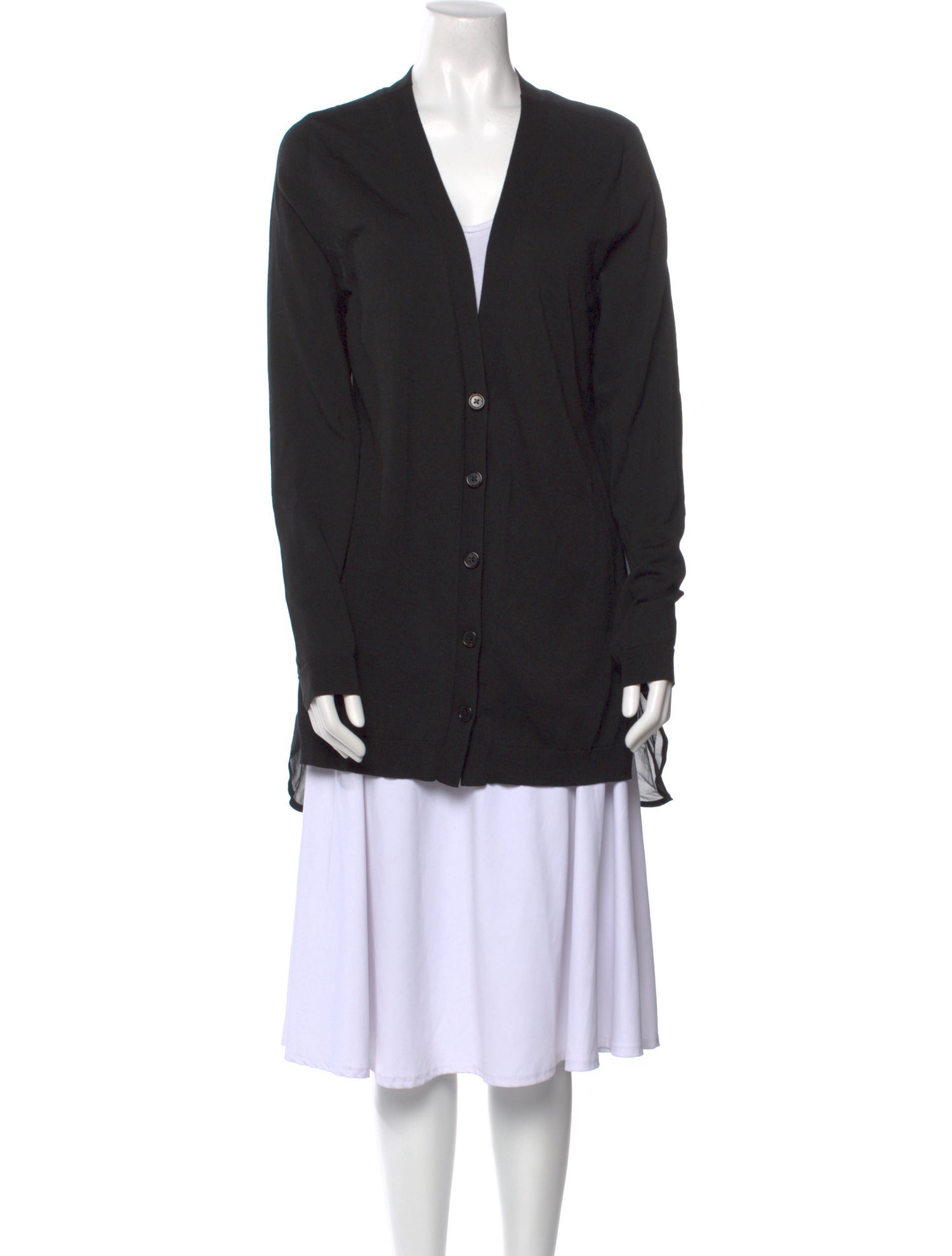 Ann Demeulemeester V-Neck Long Sleeve Tunic