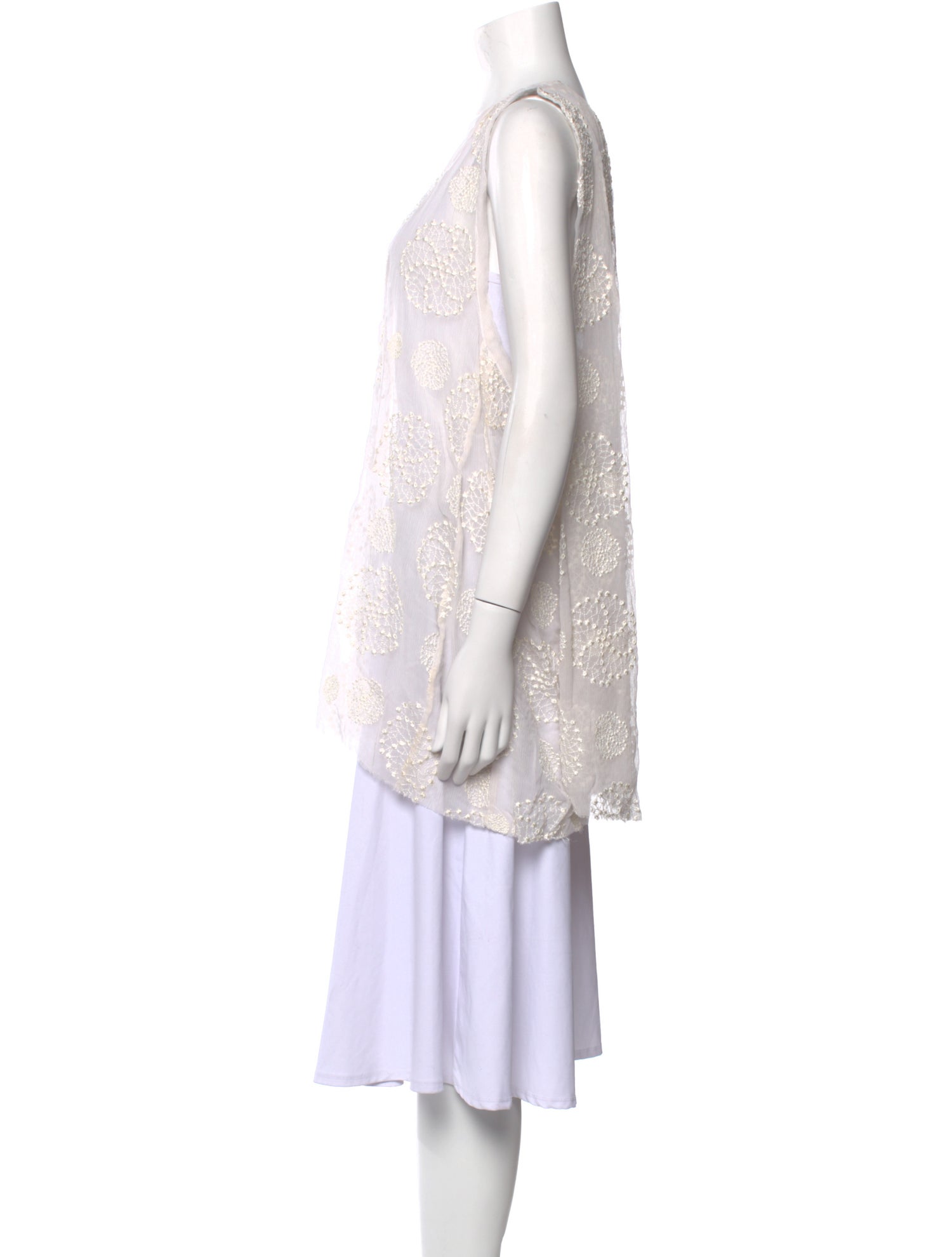 Ann Demeulemeester Silk Paisley Print Tunic