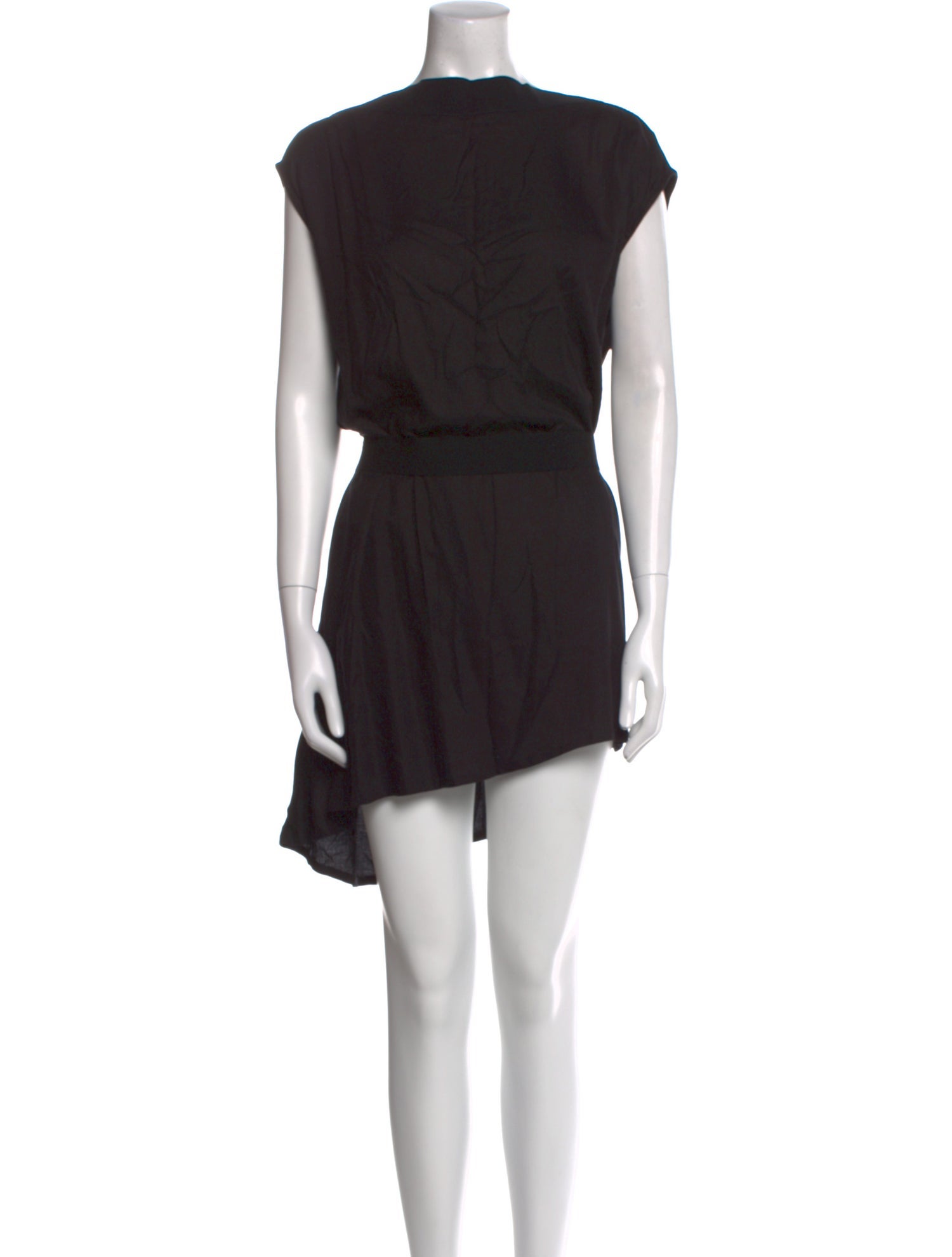 Ann Demeulemeester Bateau Neckline Knee-Length Dress