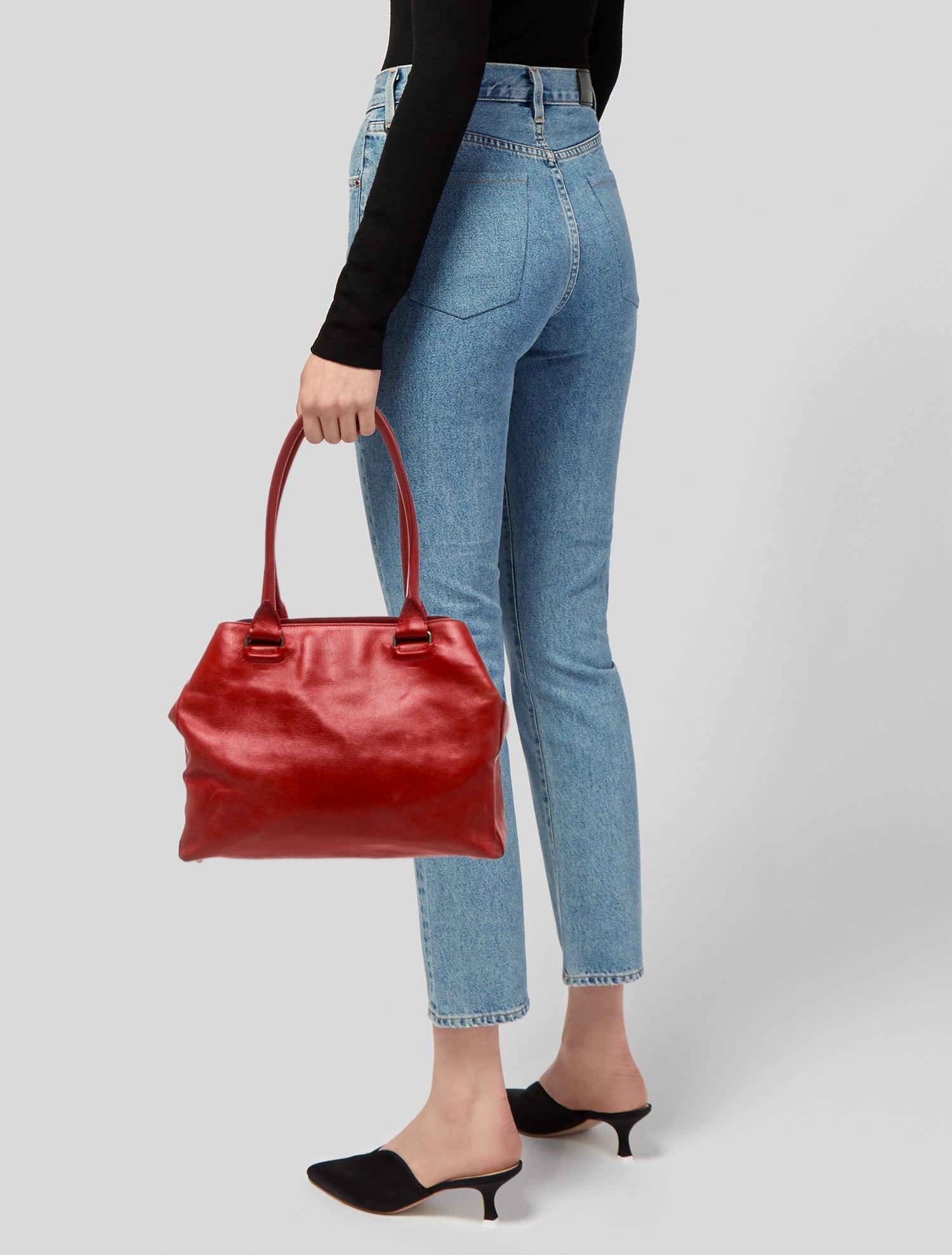 Ann Demeulemeester Leather Tote