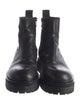 Ann Demeulemeester Leather Combat Boots