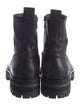 Ann Demeulemeester Leather Combat Boots