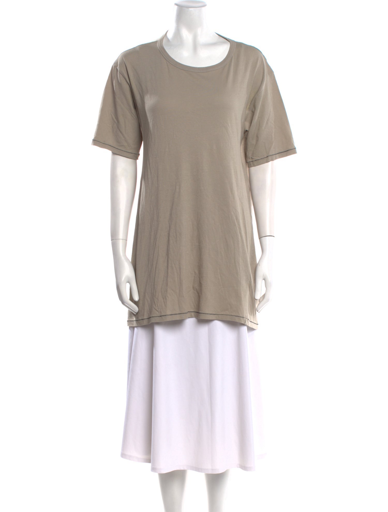 Ann Demeulemeester Scoop Neck Short Sleeve T-Shirt